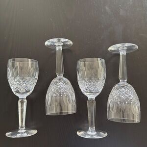 Waterford COLLEEN TALL STEM Claret Wine Glasses  set of 4